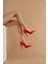 Kadın Sivri Burun Topuklu Ayakkabı Ince Topuk Rahat Şık Model Stiletto 3