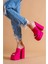 Kadın Moda Çift Platform Özel Tasarım Terlik Şık Ve Zarif Abiye Ayakkabı 4