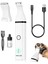 Köpek Tırnak ve Tüy Kesme Makinesi, Sessiz USB Şarjlı, Çift Başlıklı Traş Aleti 1