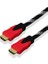 Q-HDMI151 1.5m 2.0V 4K Altın Uçlu Örgülü Kablo 2