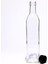 Turuncu 500 ml şeffaf zeytinyağı ve sosluk şişesi 2
