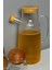 Borosilikat Cam Yağdanlık 1000 ml Bambu Kapaklı Yağ Sürahisi, Yağ ve Sirke Kabı 3