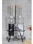 Gümüş geyik aksesuarlı şık yağdanlık, 750 ml, bej renk, standlı, tek parça 1