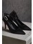 Kadın Elegant Ayakkabı Baretli Ince Topuklu Ayakkabı Stiletto Özel Tasarım Abiye Ayakkabı 3