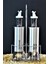 Metal standlı cam yağdanlık, şık ve kullanışlı mutfak aksesuarı, 200 ml, beyaz 1