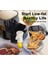 Beyaz 220 ml Airfryer Pişirme Öncesi Sprey Püskürtmeli Sprey Cam Şişe Yağdanlık 2 Adet 5