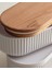Magou Ahşap Kapaklı 2'li Lunch box - Lacivert - 1000 ml 3