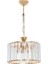 Modern Lüks Kristal Taşlı Gold Avize 3