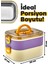 Paslanmak Çelik - Yeni Nesil Sefer Tası Lunch Box Beslenme Kabı 1300 ml 4