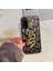 Samsung Galaxy S20 Fe Uyumlu Kılıf Zebana Golden Serpent Silikon Kılıf Siyah 1