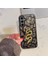 Samsung Galaxy S25 Plus Uyumlu Kılıf Zebana Golden Serpent Silikon Kılıf Siyah 1