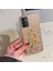 Samsung Galaxy A55 Uyumlu Kılıf Zebana Golden Serpent Silikon Kılıf Rose Gold 1