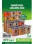 18 Li Dikdörtgen Erzak Bakliyat Saklama Kabı Baharat Seti 1,2-2-3,2 lt 40 Etiketli SET-18D 1