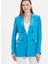 Standart Mavi Kadın Ceket 25YSL1456 1