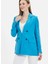 Standart Mavi Kadın Ceket 25YSL1456 3