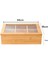 Bambu Çay Kutusu - 6 Bölmeli Mıknatıslı Kapak - Bambu Organizer Kutu 2
