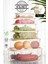 6 Lı Dikdörtgen Sweet Şeffaf Saklama Kabı Seti 300 ML-500 ml 800 ml 1200 ml 1900 ml 2900 ml 1