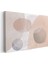 Organik Formlar - Pastel Tonlarda Minimalist Kompozisyon Kanvas Tablo 3