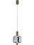 Mary 4 Watt Tekli Füme Camlı 4 Watt Modern Salon LED Sarkıt Avize 2