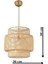 Bambu Eskitme Duylu 30 cm Avize Bambu,iskandinav,bohem, 3