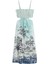 Desenli Cutout Elbise TS1250002342089 5
