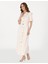 Kadın Ekru Regular Fit Dokuma Elbise 50301025-VR019 3