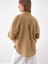 Camel Oversize Keten Basic Gömlek 3