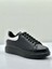 Erkek Hakiki Deri Sneakers Siyah 1