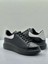 Erkek Hakiki Deri Sneakers Siyah 4