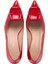 Kırmızı Hakiki Rugan Deri Kadın Stiletto - K24I1AY67466-D02 5