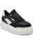 Siyah Hakiki Deri Kadın Sneaker - K24I1AY67134-A23 1