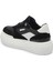 Siyah Hakiki Deri Kadın Sneaker - K24I1AY67134-A23 2