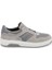 Gri Deri-Tekstil Erkek Sneaker - E24I1AY56901-Q9I 3