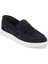 Lacivert Hakiki Süet Deri Erkek Loafer - E24I1AY56790-D44 1