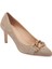 Vizon Hakiki Süet Deri Kadın Stiletto - K24I1AY67464-A02 1