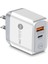 25W Pd+Qc3.0 Hızlı Şarj Cihazı Çift Bağlantı Noktalı Hızlı Şarj Adaptörü USB Tipi C Şarj Kafası Cep Telefonu Izle Pad Akıllı Cihaz (Yurt Dışından) 5