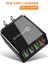 36W Qc3.0+3usb Hızlı Şarj Cihazı Hızlı Şarj Adaptörü USB Tipi C Şarj Kafası Cep Telefonu Izle Pad Akıllı Cihaz (Yurt Dışından) 3