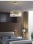 Modern Luxury Kristal Avize Kristal Taşlı Power LED Avize Bronz 50'lik 3