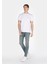 Slim Fit Düşük Bel Dar Paça Erkek Indigo Jean Pantolon 3