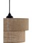 Jüt Ip Kumaş Hasır Natural Rattan Sarkıt Avize 2
