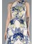 Halter Yaka Cut Out Uzun Empirme Saten Abiye ABU4686 3