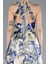 Halter Yaka Cut Out Uzun Empirme Saten Abiye ABU4686 4