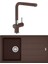 Bfg 611-86/ACTIVE Plus Doccia Eviye Armatür Seti (Dark Brown) 1