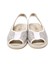 Kadın Sandalet 983 Green Life Stretch Women's Footwear Silver 4