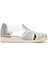 Kadın Sandalet 169 Green Life Stretch Women's Footwear Silver 1