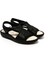 Kadın Sandalet 5364 Green Life Stretch Women's Footwear Black 3