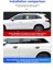 8 Adet/takım Dış Kapı Kolu Kılıfı + Kapı Çekme Kasesi Trim Sticker Mercedes-Benz C/cle W206 2022-2024 X254 2023-2024 (Yurt Dışından) 5
