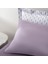 Tria Tek Kişilik Nevresim Takımı %100 Pamuk 210 Tc 83 Tel Saten Digital Baskılı Lila 160X220 cm 3