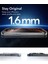 Apple iPhone 16 Pro Max Kılıf + Ekran Koruyucu Set Halolock Magsafe Classic Hybrid Silikon - Şeffaf 5