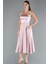 Askılı Midi Saten Davet Elbisesi ABK2316 1
